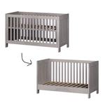 Cabino Meegroei Ledikant Nevada Grijs 70 x 140 cm, Ophalen of Verzenden, Nieuw