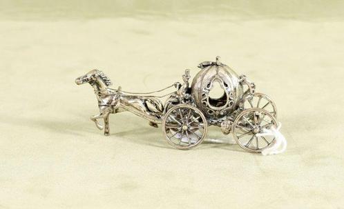 Gouda Holland - Miniatuur figuur - Doornroosje koets en, Antiek en Kunst, Antiek | Goud en Zilver
