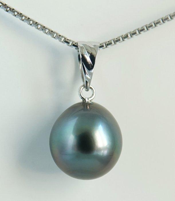 Zonder minimumprijs - Hanger - 18 karaat Witgoud Parel -, Sieraden, Tassen en Uiterlijk, Antieke sieraden