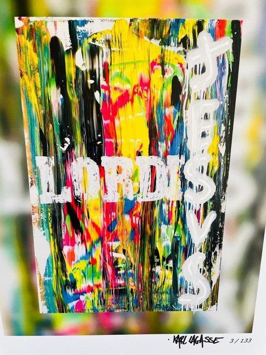 Karl Lagasse - Jesus is Lord (Très rare) Vendu sans prix de, Antiek en Kunst, Kunst | Designobjecten