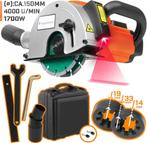 Timbertech Muurfrees - met laser - Ø 150 mm - 1700W, Witgoed en Apparatuur, Overige Witgoed en Apparatuur, Verzenden, Nieuw