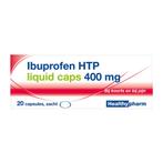 Healthypharm Ibuprofen 400mg Liquid Caps 20 capsules, Sport en Fitness, Nieuw, Verzenden