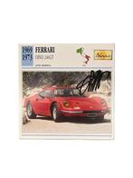 Ferrari - Dino 246GT - Sebastin Vettel Autographed - Print, Nieuw