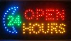 LED bord ' OPEN '  24 hours, Witgoed en Apparatuur, Overige Witgoed en Apparatuur, Nieuw, Verzenden