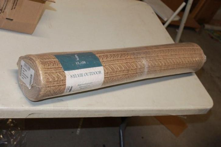 Vloerkleed naturel / mutli  80x230 1x, Diversen, Rommelmarktspullen