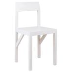 40% Korting | Frama Bracket Eetkamerstoel, Verzenden, Zo goed als nieuw, Wit, Landelijk