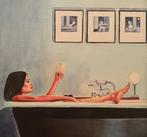 Carlo Capelli copista (XX), After Vettriano - Night time