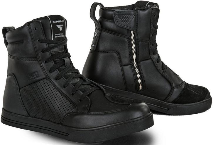 SHIMA Blake Perforated Zwart Motorschoenen, Motoren, Kleding | Motorkleding, Heren, Nieuw met kaartje, Laarzen, Verzenden
