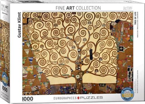 Tree of Life - Gustav Klimt Puzzel (1000 stukjes) |, Hobby en Vrije tijd, Denksport en Puzzels, Nieuw, Verzenden