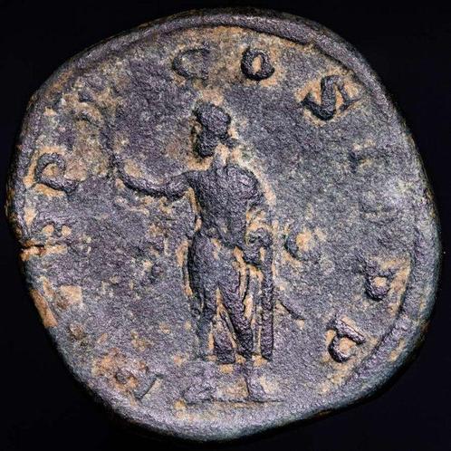 Romeinse Rijk. Pupienus (238 n.Chr.). Sestertius Rome mint,, Postzegels en Munten, Munten | Europa | Niet-Euromunten