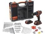 BLACK+DECKER BDCHD18BOA-QW Schroef- en klopboormachine - 18V, Verzenden, Nieuw