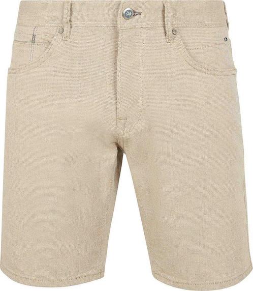 Vanguard V7 Rider Short Yarn Dyed Beige maat 36 Heren, Kleding | Heren, Broeken en Pantalons, Beige, Nieuw, Verzenden