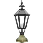 Terraslamp Borssele brons - 64 cm - klassieke sokkellamp, Huis en Inrichting, Ophalen of Verzenden, Nieuw