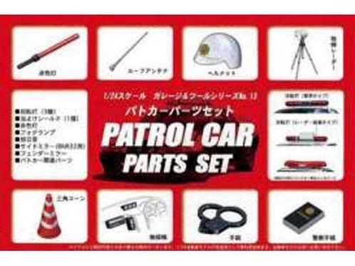GSDCCfuij 000111056 Police car parts, plastic modelkit, Hobby en Vrije tijd, Modelbouw | Figuren en Diorama's, Nieuw, Ophalen of Verzenden