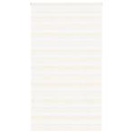 vidaXL Zebra rolgordijn 120x230 cm stofbreedte 115,9 cm, Verzenden, Nieuw, Beige