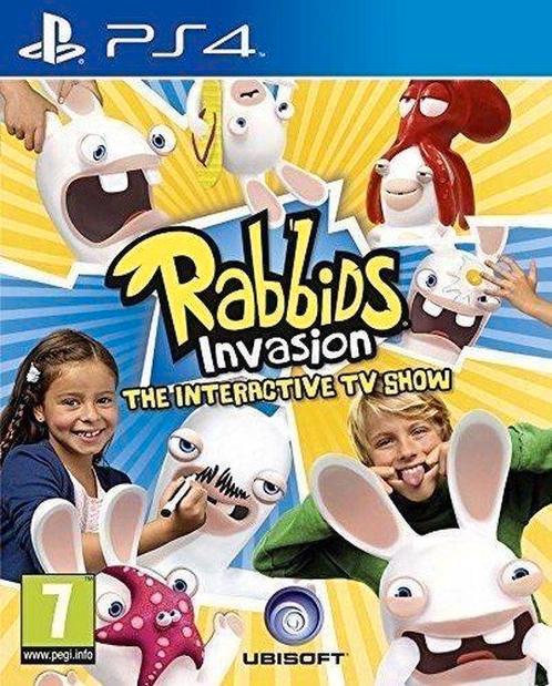 Playstation 4 Rabbids Invasion, Spelcomputers en Games, Games | Sony PlayStation 4, Zo goed als nieuw, Verzenden