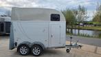 ** Humbaur  1.5 paards trailer Aluminium Zadelkamer 2017  **, Dieren en Toebehoren, Paarden en Pony's | Trailers en Aanhangwagens