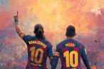 Canvas Fit - Alberto Ricardo - Ronaldinho & Messi: Dos Diez, Verzamelen, Nieuw