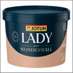 Jotun Lady Wonderwall, de beste muurverf voor binnen, Nieuw, Verf, Ophalen of Verzenden, Minder dan 5 liter