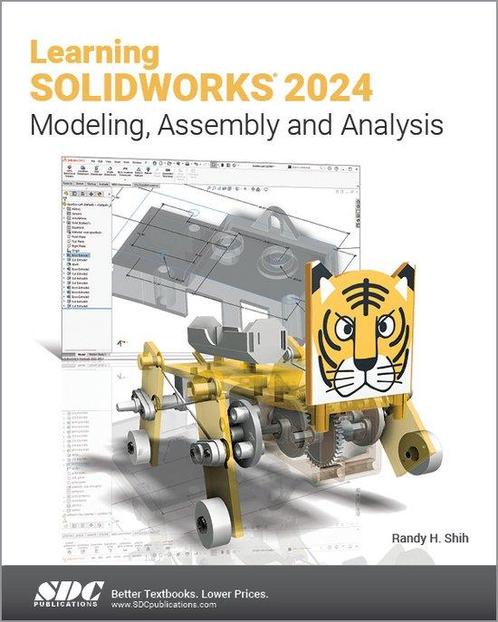 9781630576394 Learning SOLIDWORKS 2024 Randy H. Shih, Boeken, Studieboeken en Cursussen, Nieuw, Verzenden