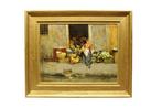 Stefano Novo (1862-1927) - Furttivendola veneziana, Antiek en Kunst