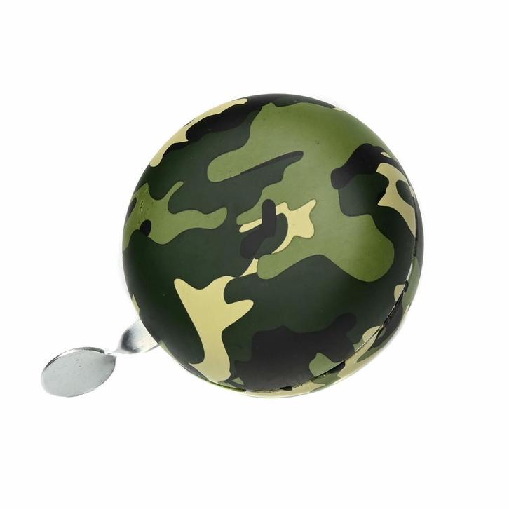 Benson Stoere fietsbel - Ding Dong - Camouflage - Ø 80 mm.., Fietsen en Brommers, Fietsaccessoires | Overige Fietsaccessoires