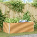 vidaXL Verhoogde plantenbak 195 x 100 x 68 cm Gegalvaniseerd, Tuin en Terras, Bloembakken en Plantenbakken, 100 cm of meer, Verzenden