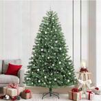 vidaXL Kunstmatige Inklapbare Kerstboom Groen 240 cm PVC en, Diversen, Kerst, Verzenden, Nieuw
