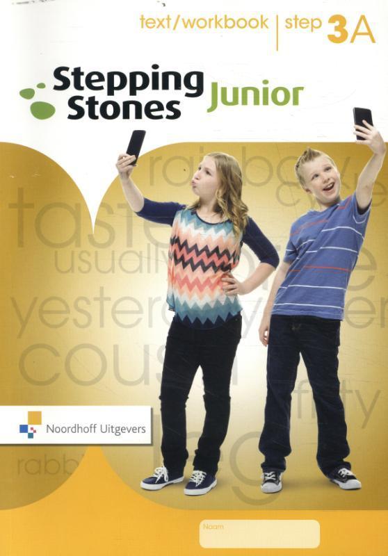 Step 3a / Stepping Stones Junior / text/workbook, Boeken, Overige Boeken, Zo goed als nieuw, Verzenden