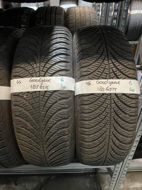 185-65-15 Goodyear ALL SEASON 6mm Incl Montage 185 65 15, Auto-onderdelen, Banden en Velgen, 15 inch, Zomerbanden, 185 mm, Personenwagen