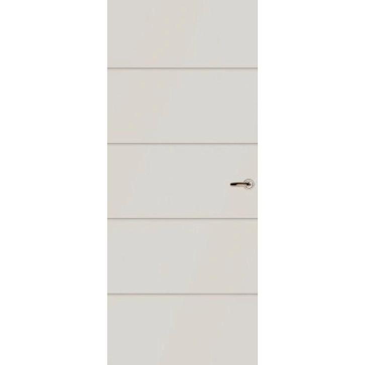 Cando binnendeur Nova 83x201,5 (Stomp, Paneeldeur), Doe-het-zelf en Verbouw, Deuren en Horren, Nieuw, Hout, Binnendeur, 200 tot 215 cm
