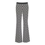 Cambio • Francoise pantalon zwart ecru • 36, Kleding | Dames, Cambio, Verzenden, Zwart, Nieuw