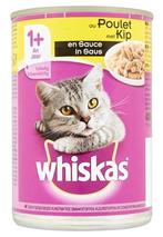 Whiskas Blik Adult Brokjes In Saus Kip, Verzenden, Nieuw