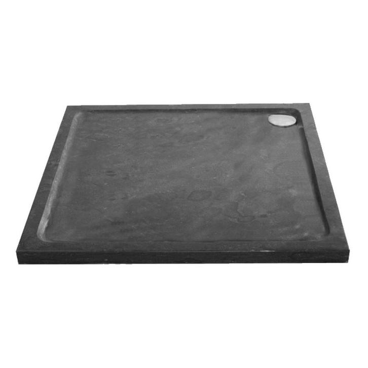 Douchebak Natuursteen Sanilux Jory 100x100x4 cm Vierkant, Doe-het-zelf en Verbouw, Sanitair, Douche, Nieuw, Ophalen of Verzenden