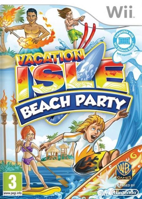 Vacation Isle Beach Party (Nintendo Wii), Spelcomputers en Games, Games | Nintendo Wii, Gebruikt, Verzenden