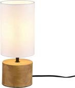 REALITY Woody tafellamp Bruin;Wit, Ophalen of Verzenden, Nieuw