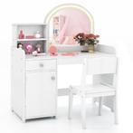 LIVSK Make-up Tafel Set voor Kinderen - Verlichte Acrylspieg, Verzenden, Nieuw