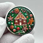 Fiji. 1 Dollar 2022 “Earth – Gingerbread Christmas Edition”