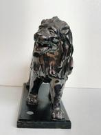 Beeld, Leone a testa alta - 24 cm - Aardewerk - 1930