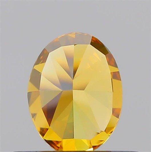 1 pcs Diamant (Natuurlijk gekleurd) - 0.50 ct - Ovaal -, Sieraden, Tassen en Uiterlijk, Edelstenen