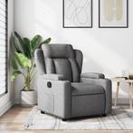 vidaXL Fauteuil verstelbaar stof donkergrijs, Huis en Inrichting, Fauteuils, Verzenden, Nieuw