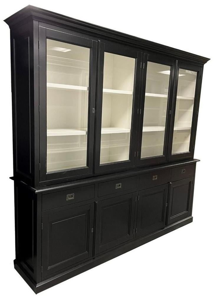Buffetkast Dronten zwart - wit 250cm, Huis en Inrichting, Kasten | Buffetkasten, Ophalen of Verzenden