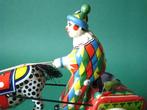 USSR - Clown met Paard en Wagen - Opwindbaar blikken