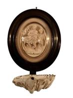 Wijwatervat - 1850-1900 - Fuga Degitto - 20 cm, Antiek en Kunst