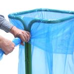 Zelfklemmende houder voor 1000 liter afvalzakken (laag