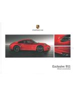 2012 PORSCHE 911 CARRERA EXCLUSIVE HARDCOVER BROCHURE, Nieuw, Porsche, Author