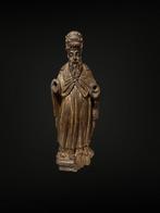 sculptuur, kerkvader / 17e - 18e eeuw - 45 cm - Eik - 1650