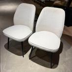 Leonidas Eetkamerstoel Met Frame In Crème - Henders & Hazel, Huis en Inrichting, Stoelen, Wit, Nieuw, Ophalen of Verzenden, Eén