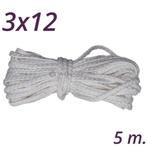 Kaarsen maken lont 3x12, Ophalen of Verzenden, Nieuw, Materiaal