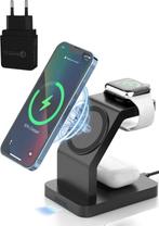 Tweedekans | iSetchi Draadloze Oplader - 3-in-1 - QC 3.0, Ophalen of Verzenden, Zo goed als nieuw